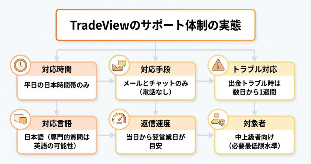 サポート対応の評判｜日本語対応とトラブル時の対応