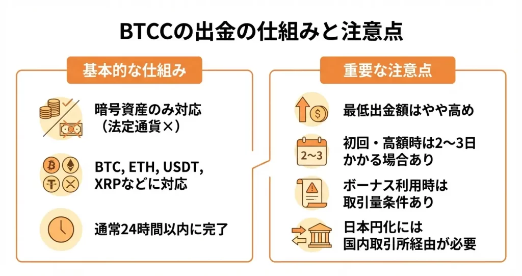 BTCCの出金に関する評判