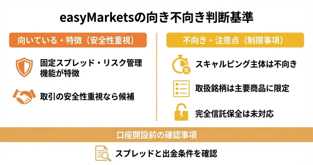 easyMarketsはどんな人におすすめ?