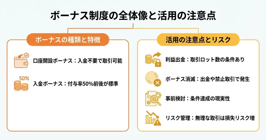 ボーナスキャンペーンの評判と注意点