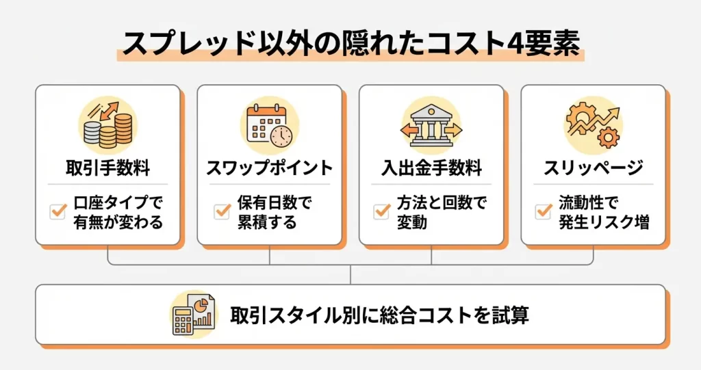 FinProsの取引コストで注意すべき隠れた費用