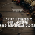 GeneTrade口座開設の手順と必要書類、審査から取引開始までの流れ