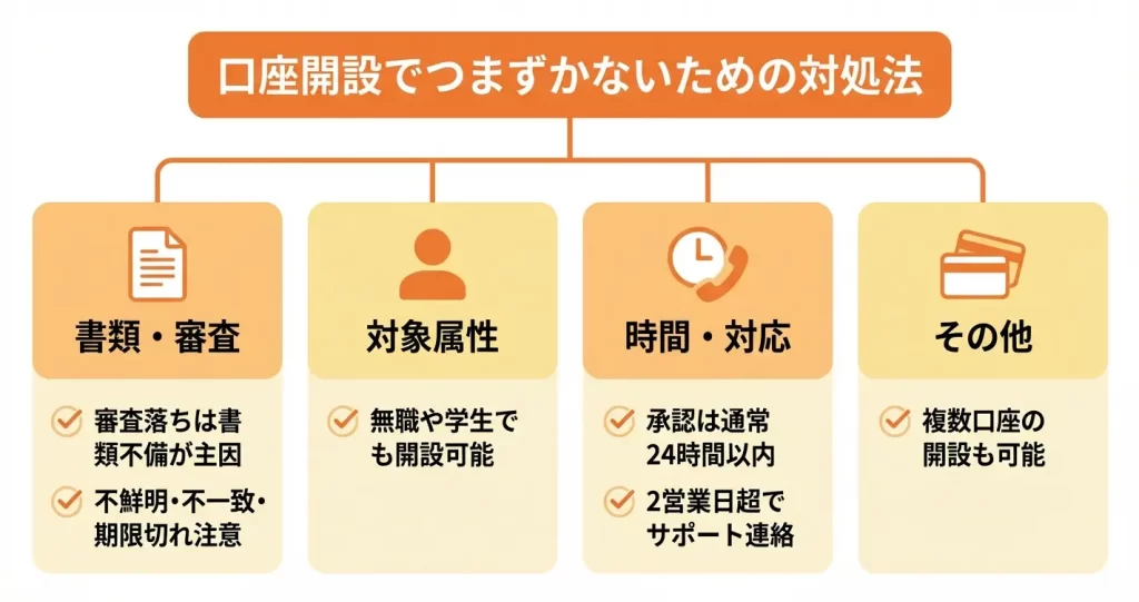 IronFXの口座開設でよくある質問と対処法
