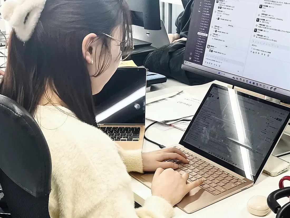オフィスの様子